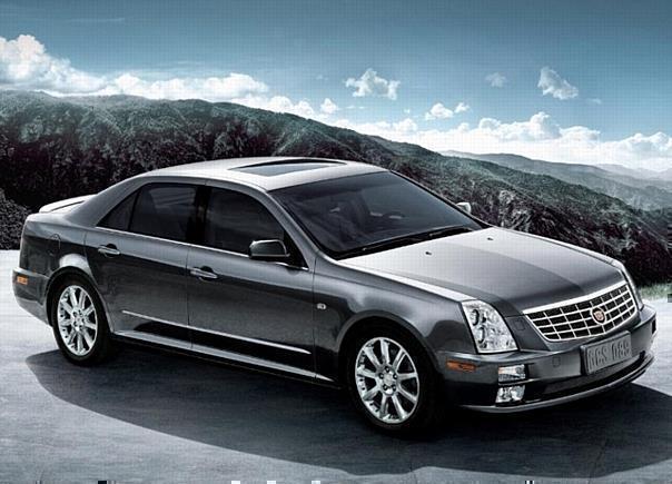 Chauffeurs-Limousine: Cadillac SLS